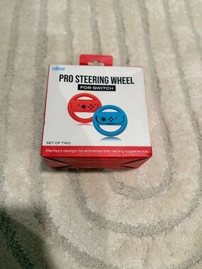 Pro Steering Wheel Set for Switch - Red & Blue